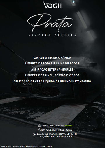 Pacote Prata — Limpeza Técnica