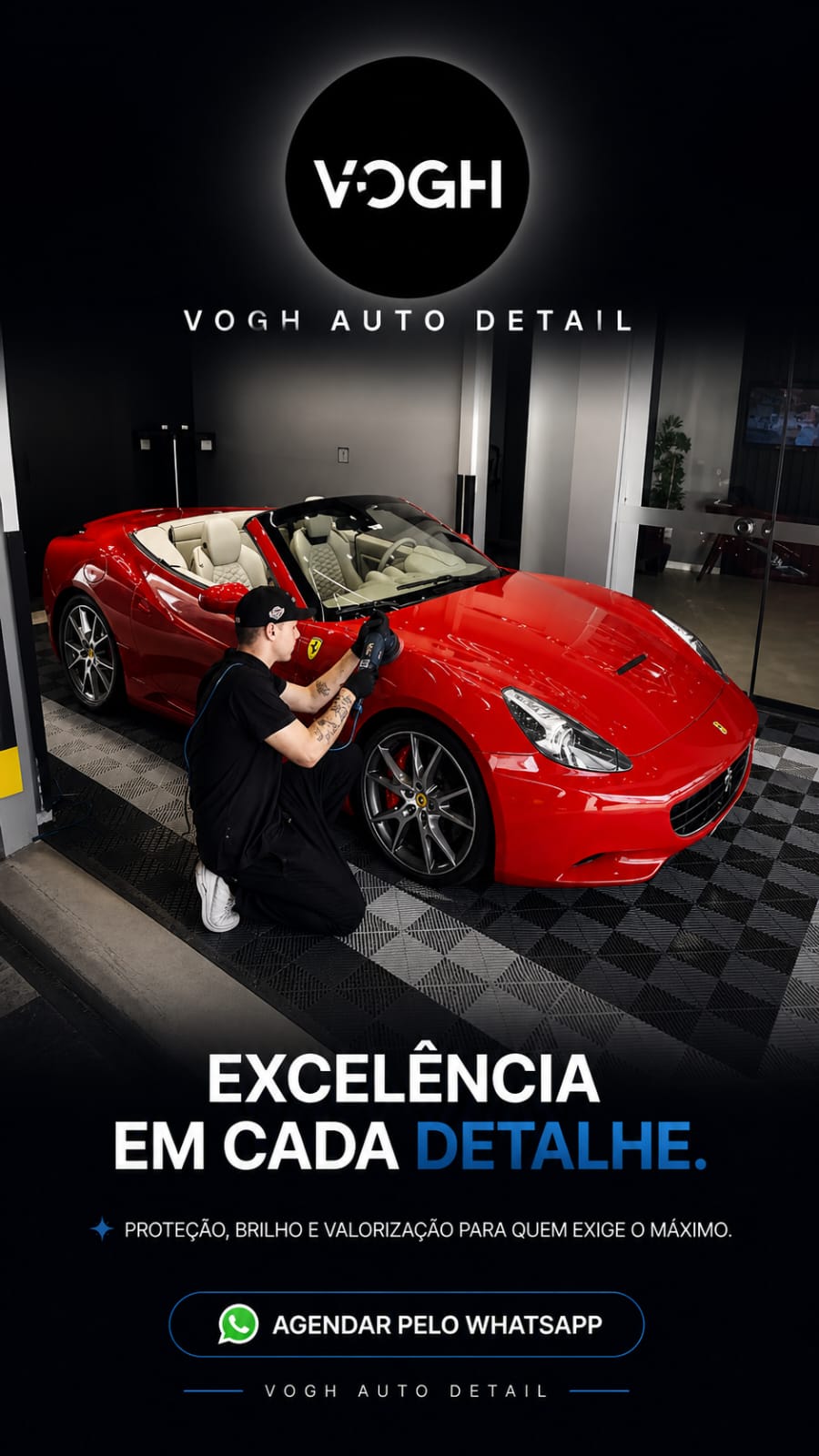 Vogh Auto Detail — Ferrari California